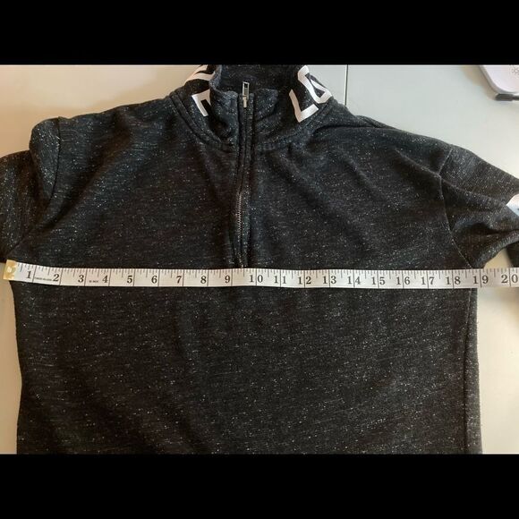 LOVE 7, Sweatshirt, Black marbled,Size S, - Picture 10 of 12